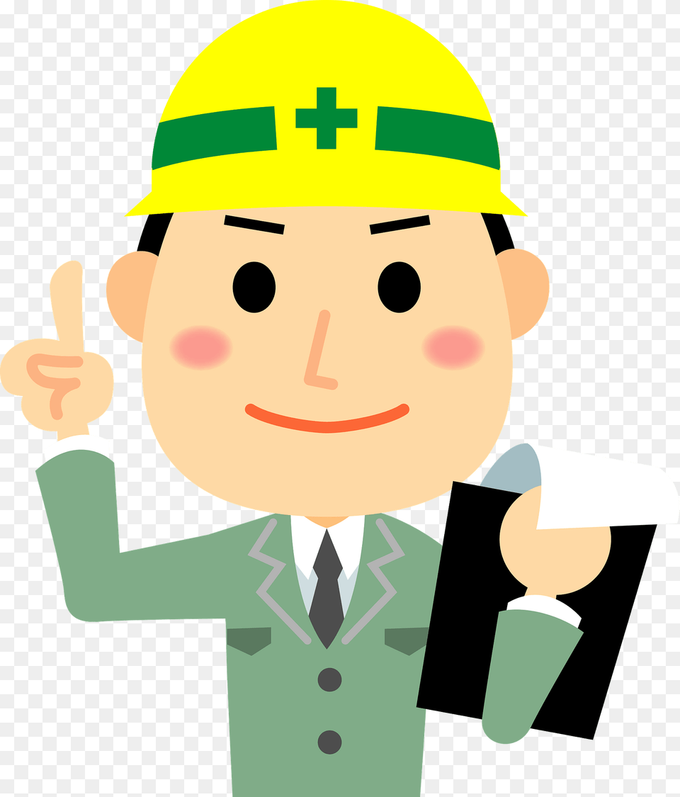 Man Architect Clipart, Hardhat, Clothing, Helmet, Baby Free Png