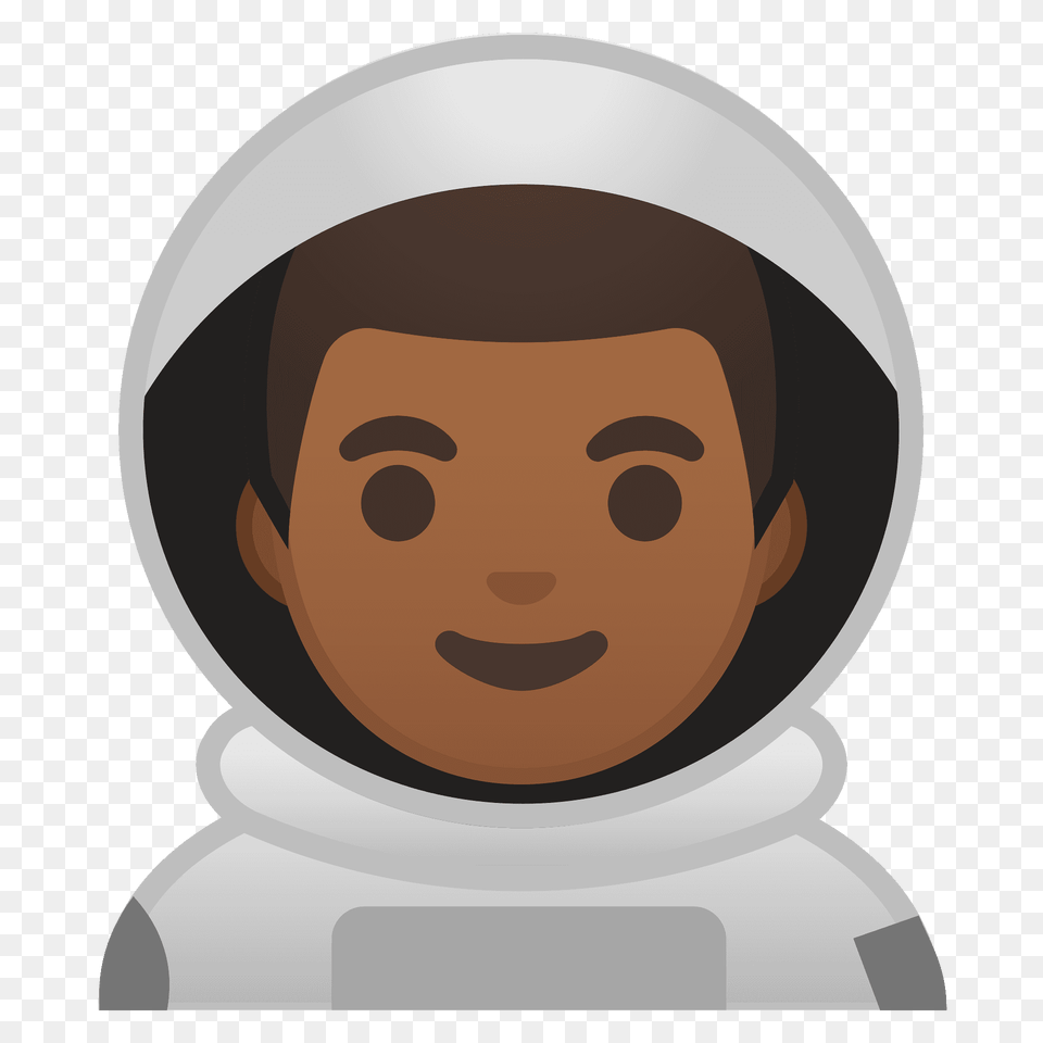 Man Astronaut Emoji Clipart, Clothing, Face, Head, Hood Free Png