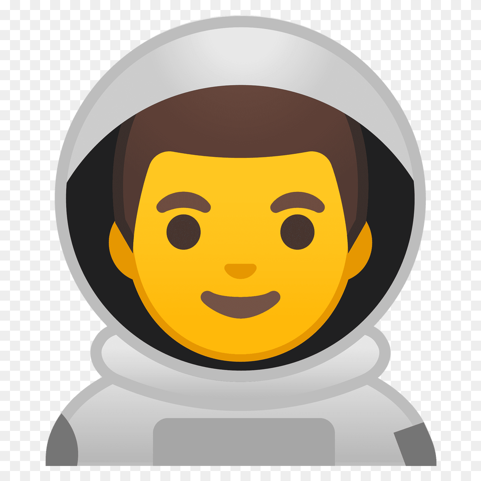 Man Astronaut Emoji Clipart, Clothing, Face, Head, Hood Free Png Download