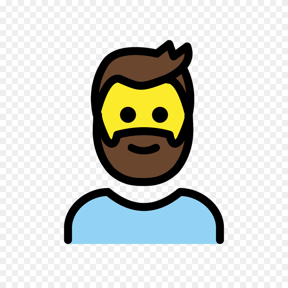 Man Beard Emoji Clipart, Animal, Beak, Bird, Head Free Transparent Png