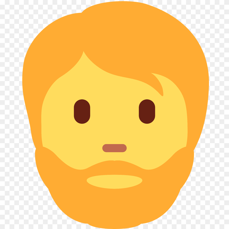 Man Beard Emoji Clipart, Face, Head, Person Png