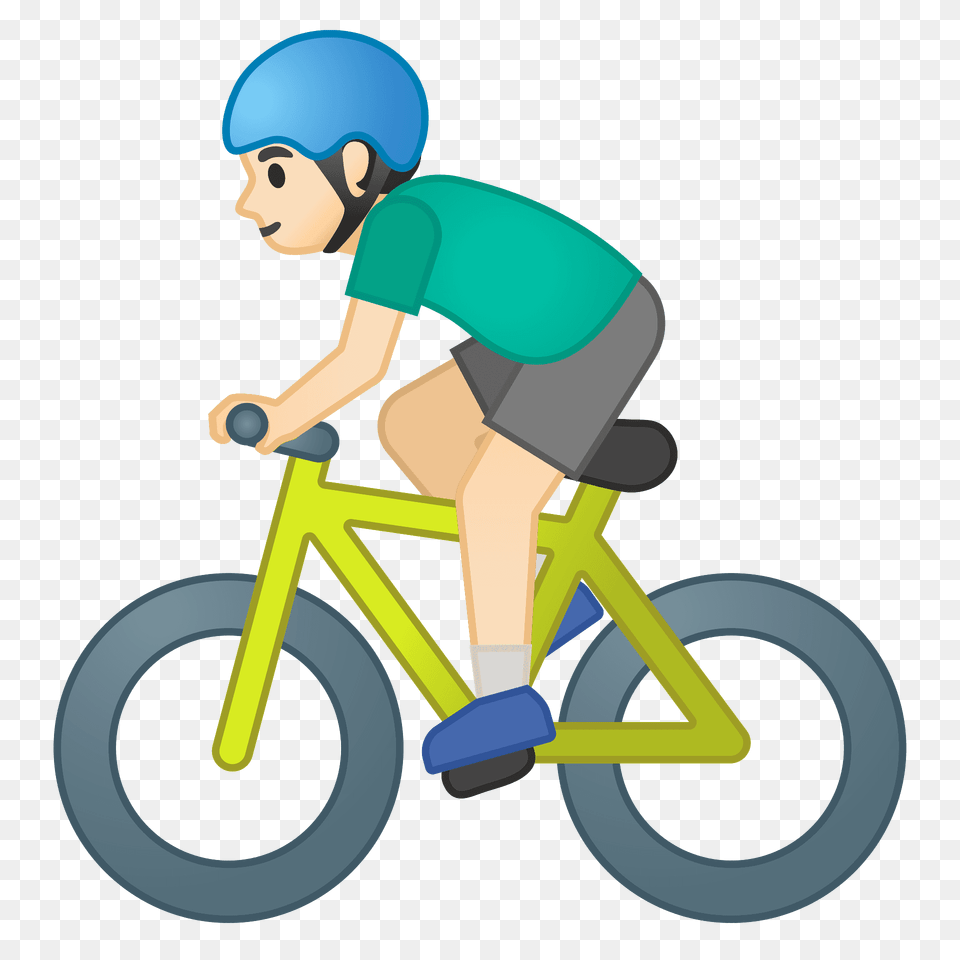 Man Biking Emoji Clipart, Person, Face, Head Png