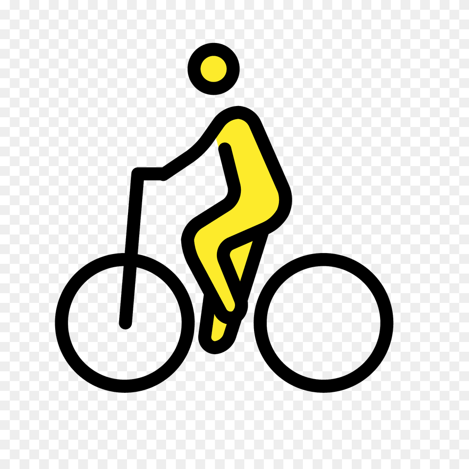 Man Biking Emoji Clipart, Bicycle, Cycling, Person, Sport Free Png