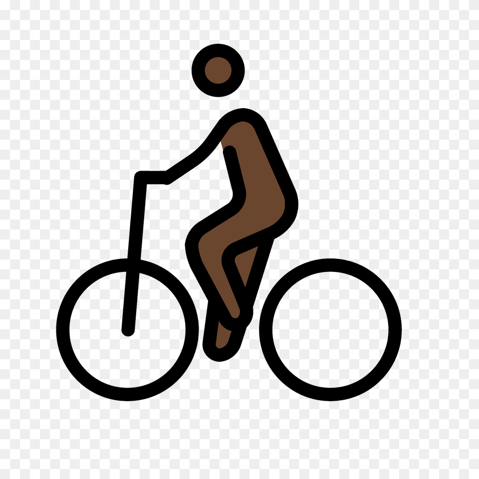 Man Biking Emoji Clipart, Bicycle, Cycling, Person, Sport Free Png Download