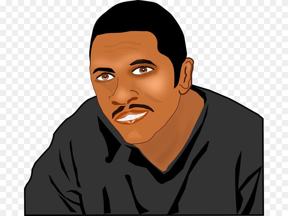 Man Black Male Person Face African American Person Cartoon, Woman, Portrait, Photography, Head Png