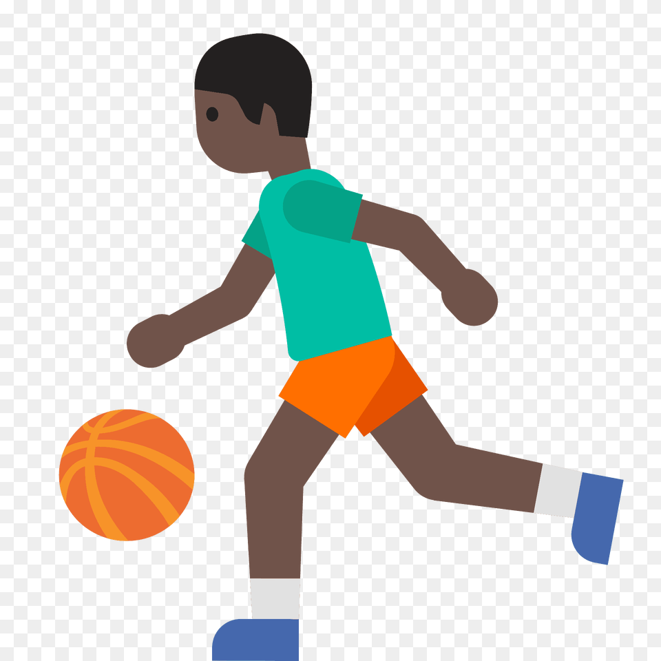 Man Bouncing Ball Emoji Clipart, Shorts, Clothing, Boy, Child Png Image