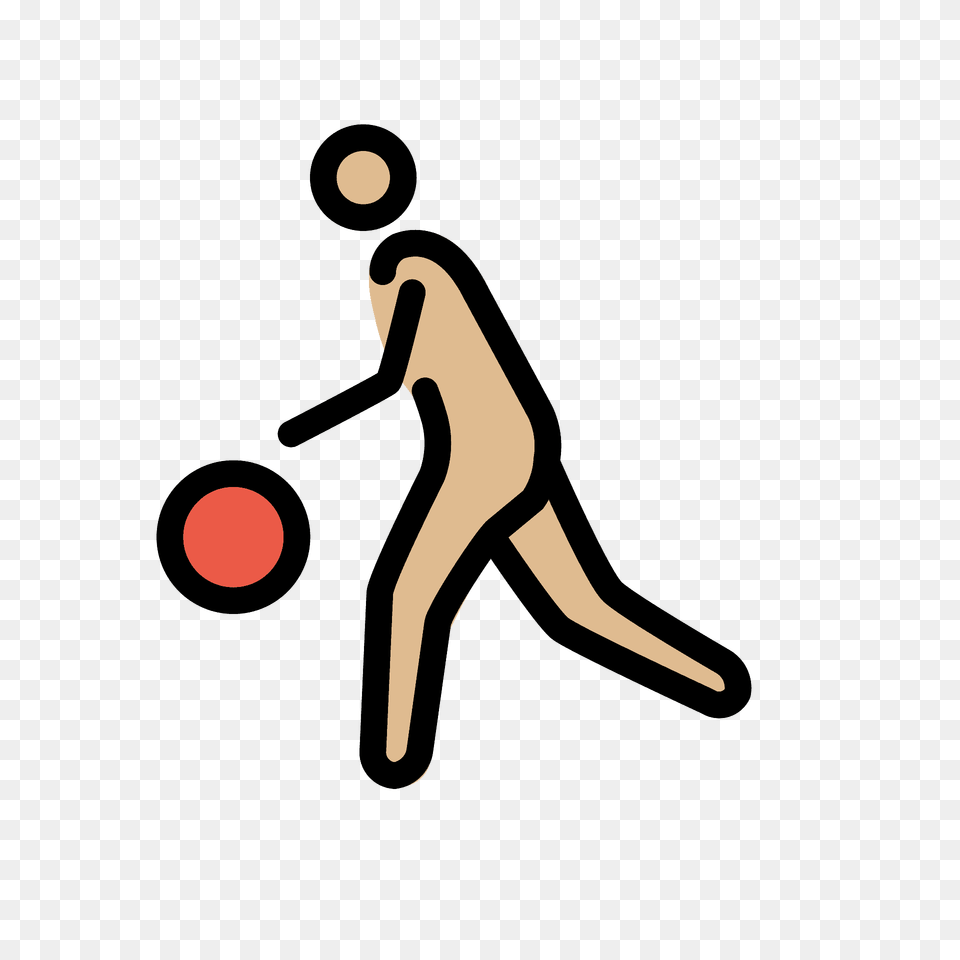 Man Bouncing Ball Emoji Clipart, Juggling, Person, Walking, Dynamite Free Png