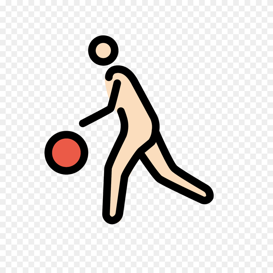 Man Bouncing Ball Emoji Clipart, Juggling, Person, Walking Png Image