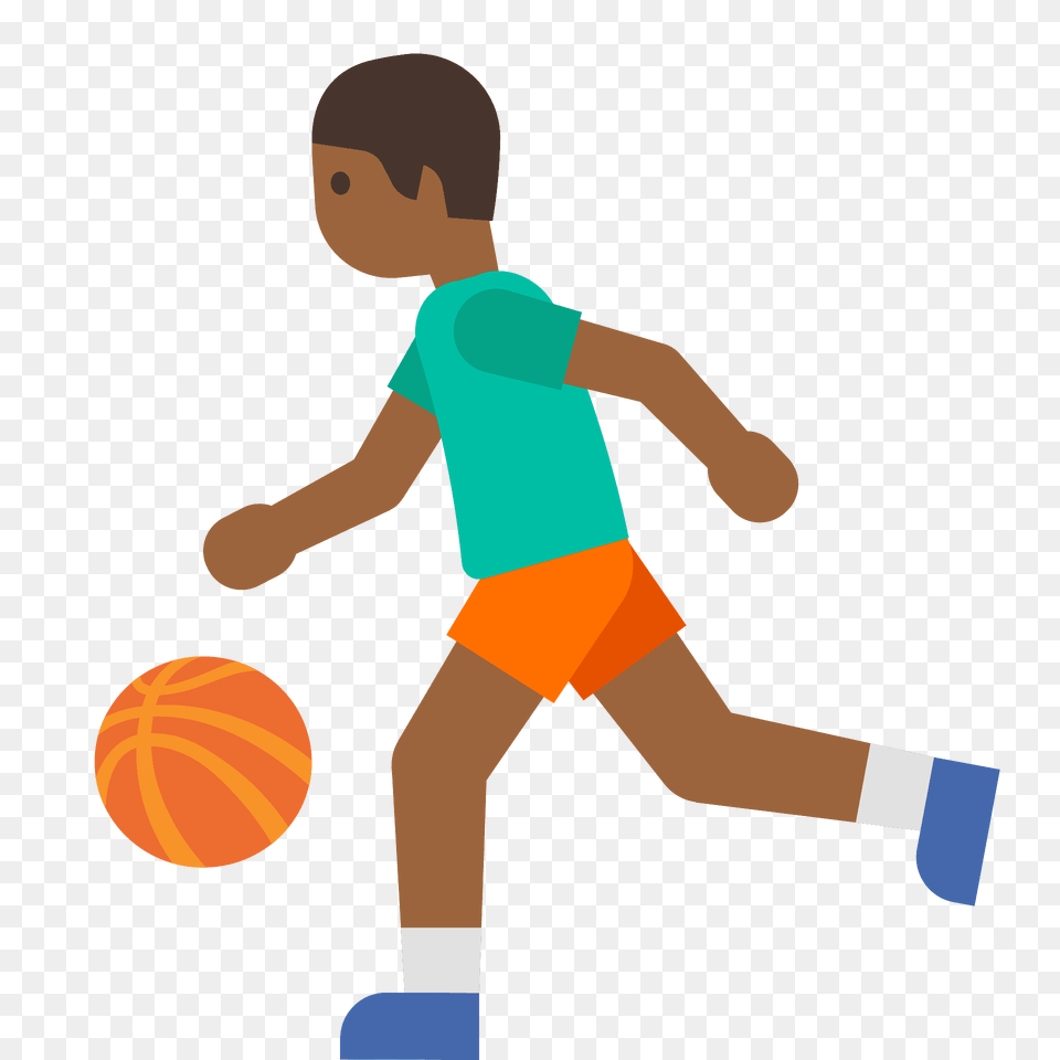 Man Bouncing Ball Emoji Clipart, Shorts, Clothing, Person, Head Free Transparent Png