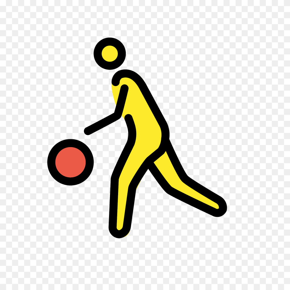 Man Bouncing Ball Emoji Clipart, Juggling, Person Png
