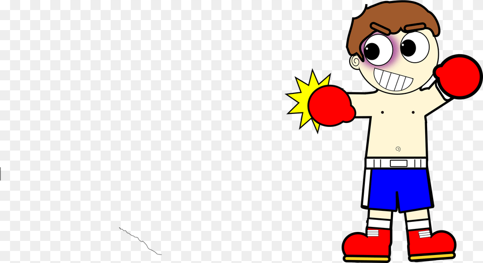 Man Boxing Clipart Cartoon Boxer, Baby, Person, Face, Head Free Png