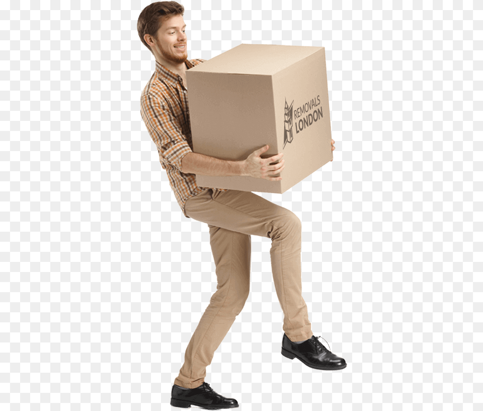 Man Carrying Box, Cardboard, Carton, Package, Package Delivery Free Png Download
