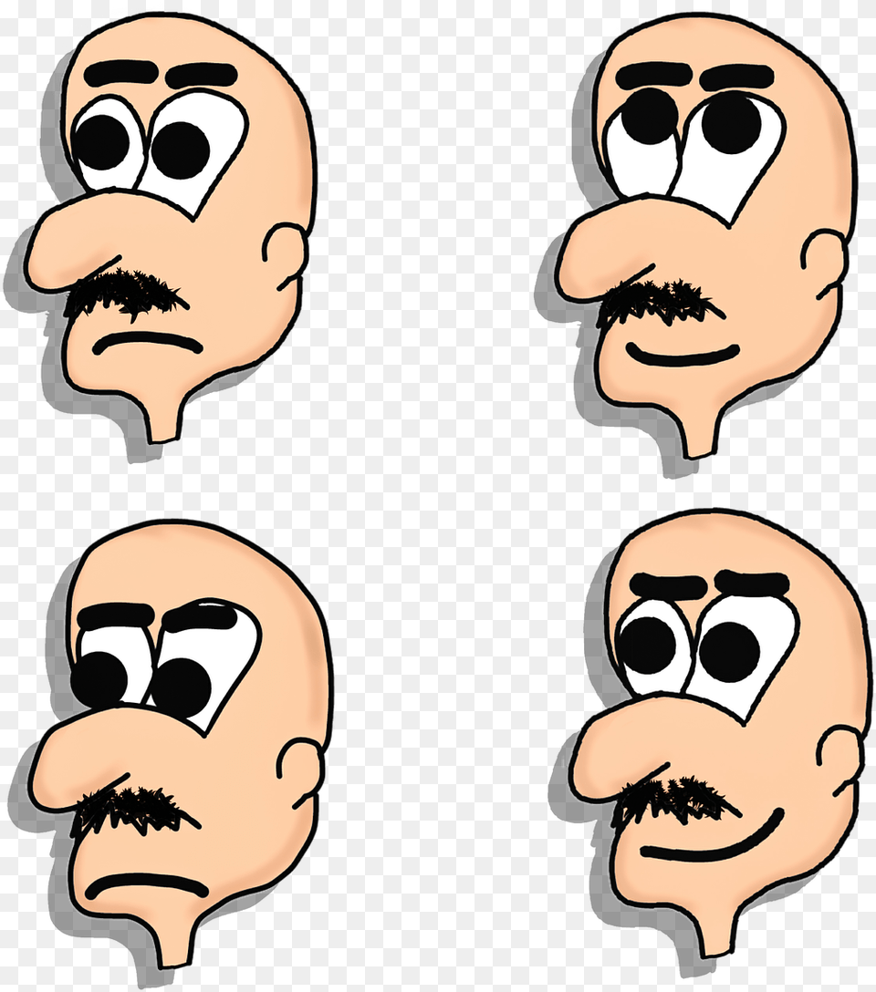 Man Cartoon Vector Photo, Head, Person, Face, Baby Png