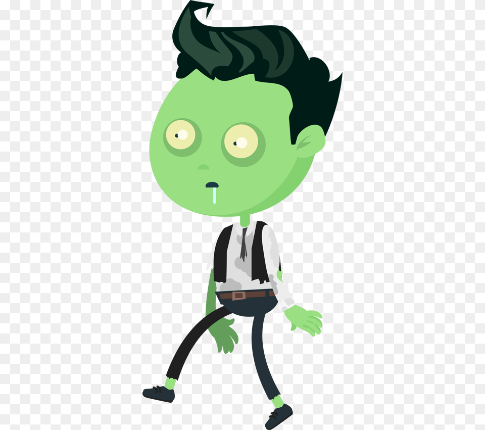 Man Cartoon Zombie Man, Baby, Person, Cleaning Free Transparent Png