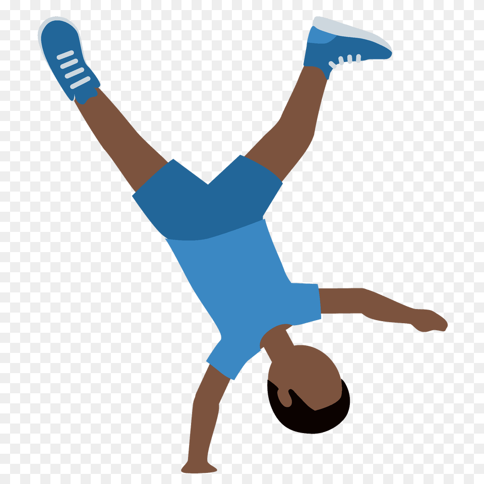 Man Cartwheeling Emoji Clipart, Person, Dancing, Leisure Activities Free Transparent Png