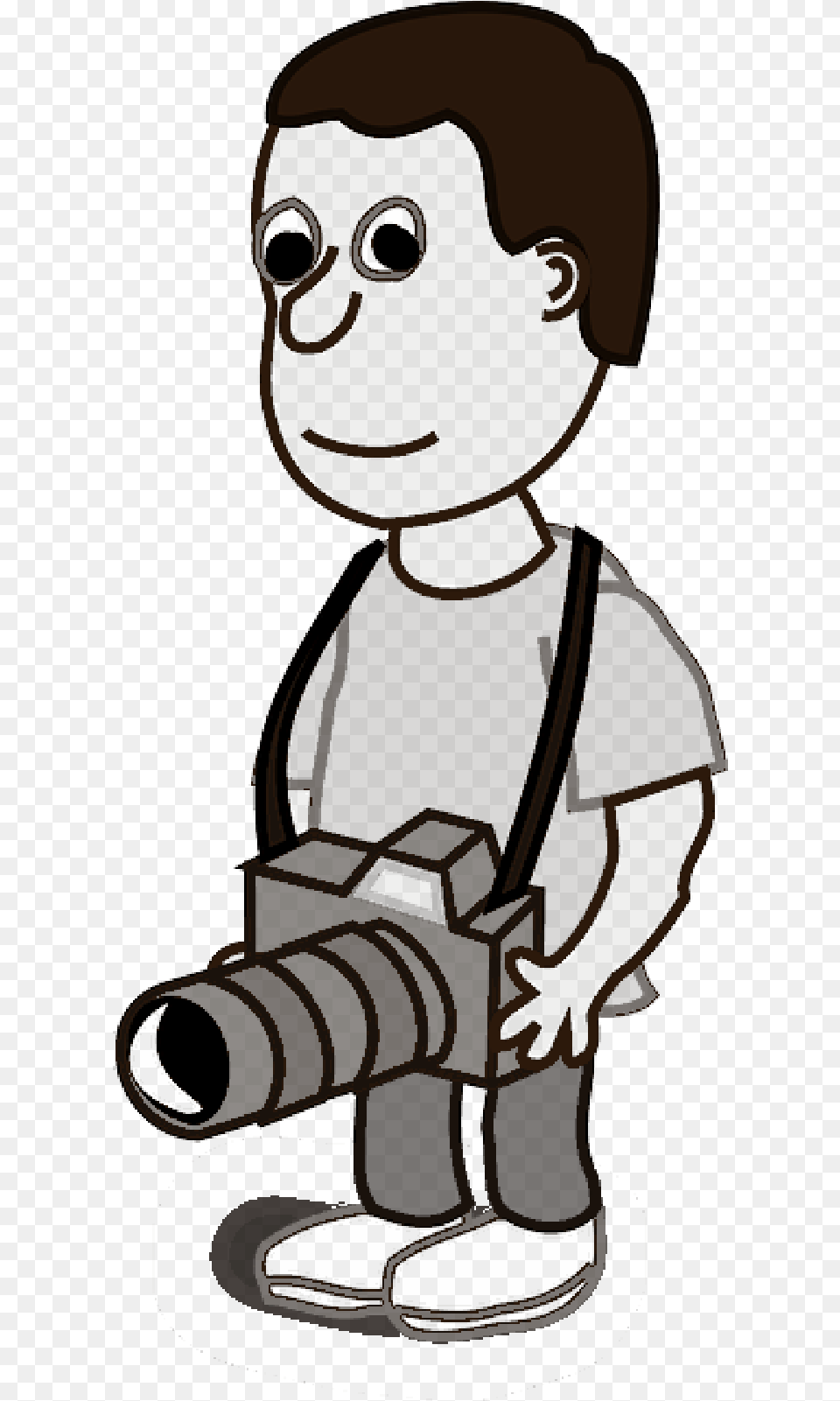 Man Character Person Camera Comic Photographer Photographer Clipart, Photography, Baby, Face, Head Png