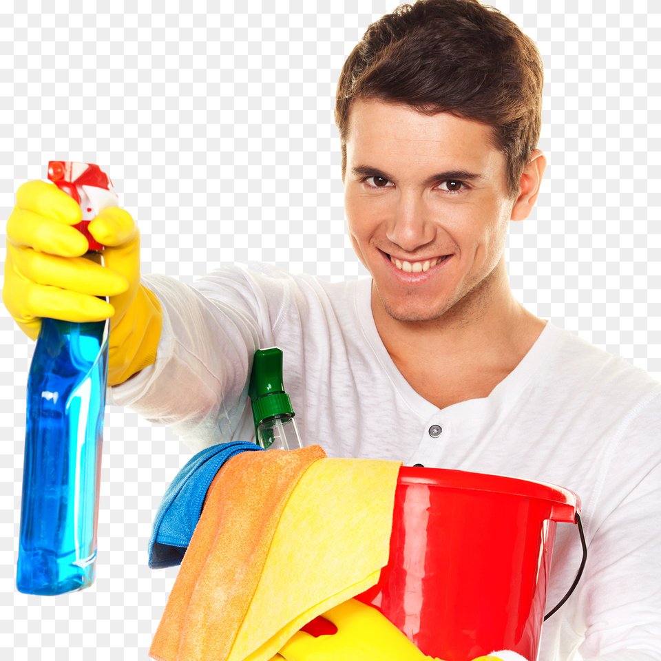 Man Cleaning, Person, Adult, Male, Face Png Image