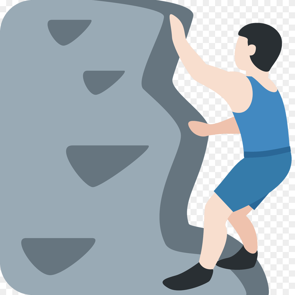 Man Climbing Emoji Clipart, Person, Clothing, Footwear, Shoe Free Png