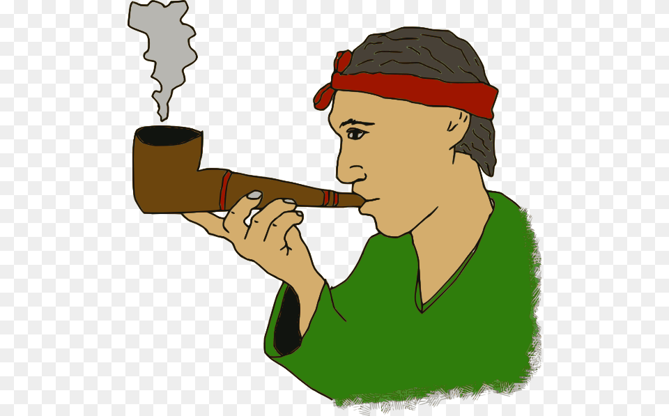 Man Clip Art, Adult, Male, Person, Smoke Pipe Free Png Download