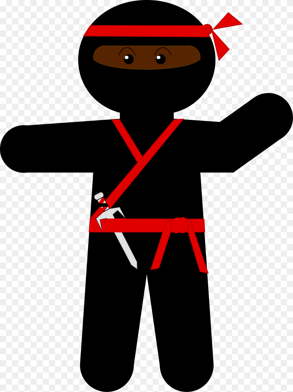 Man Clipart, Ninja, Person Free Transparent Png
