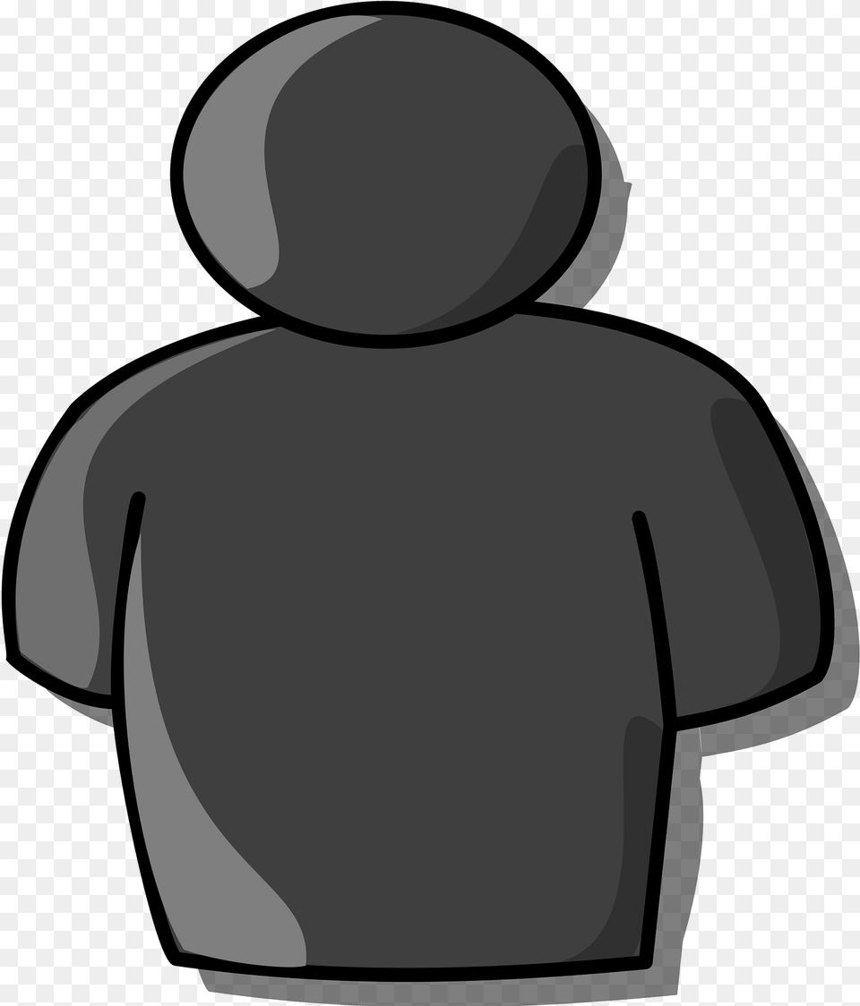 Man Clipart, Clothing, Hood, Knitwear, Sweater Png Image