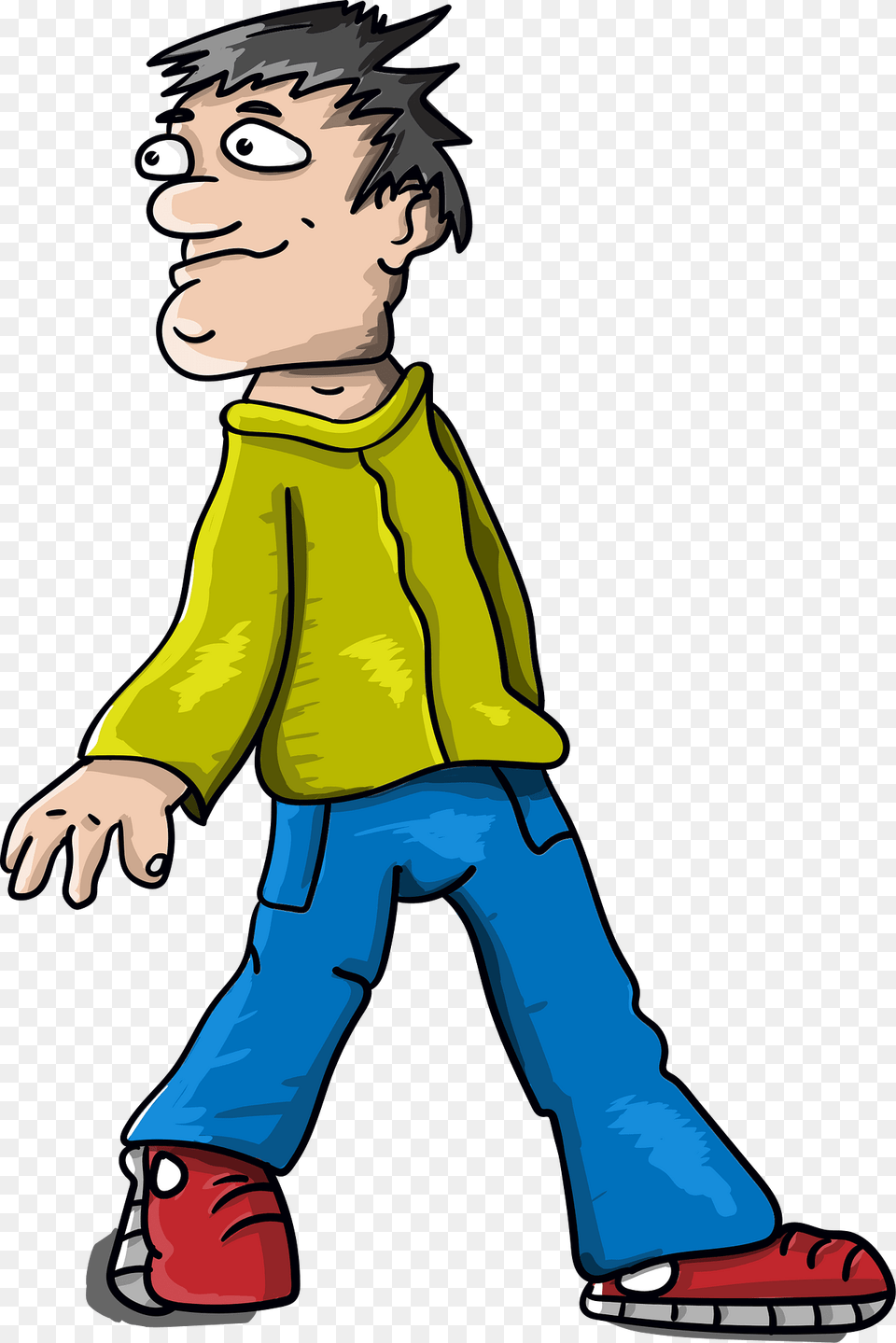 Man Clipart, Pants, Clothing, Baby, Person Free Png