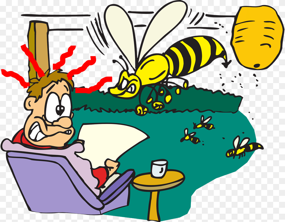 Man Clipart, Animal, Invertebrate, Insect, Wasp Free Png