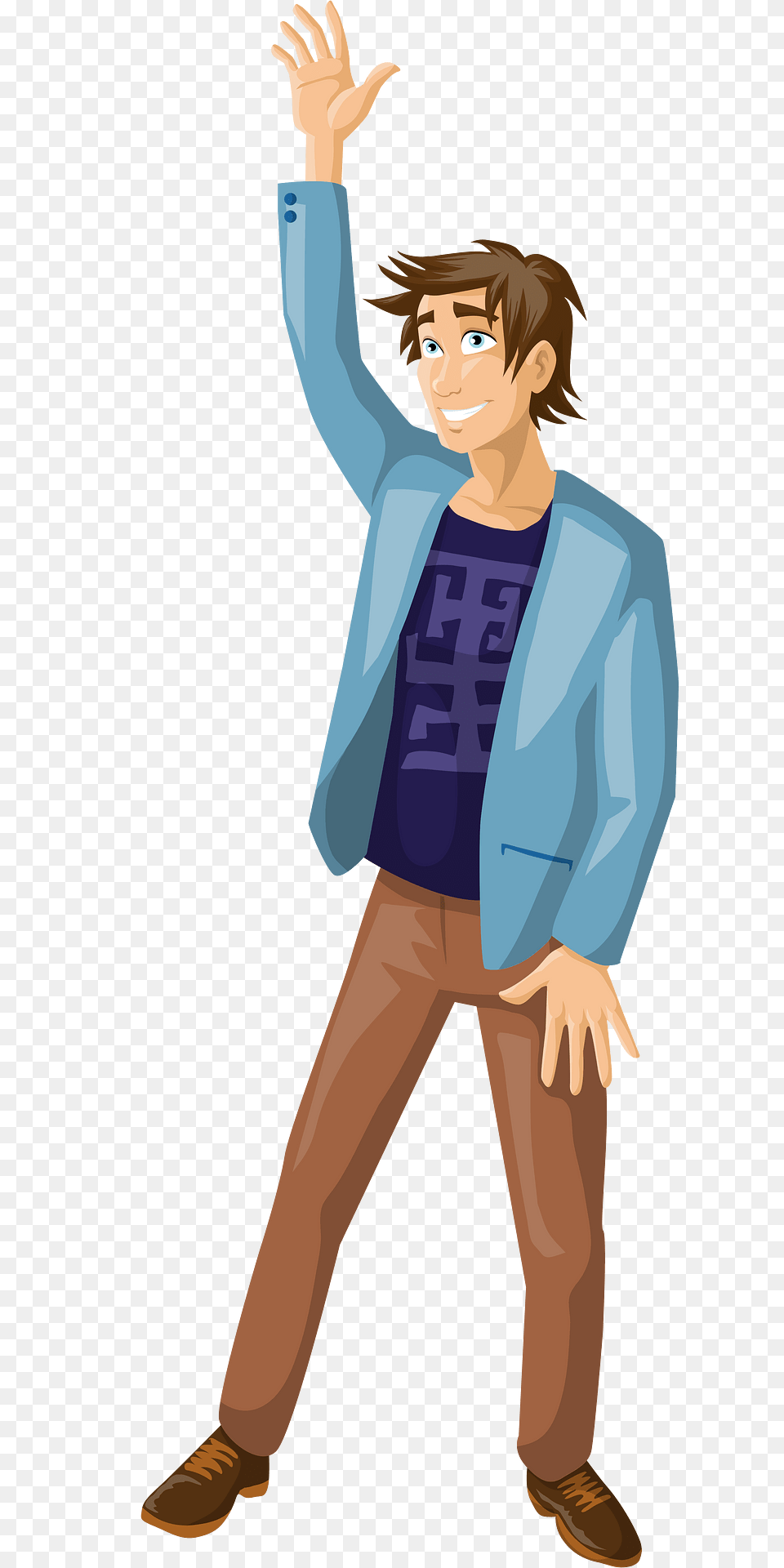 Man Clipart, Clothing, Pants, Person, Sleeve Free Transparent Png