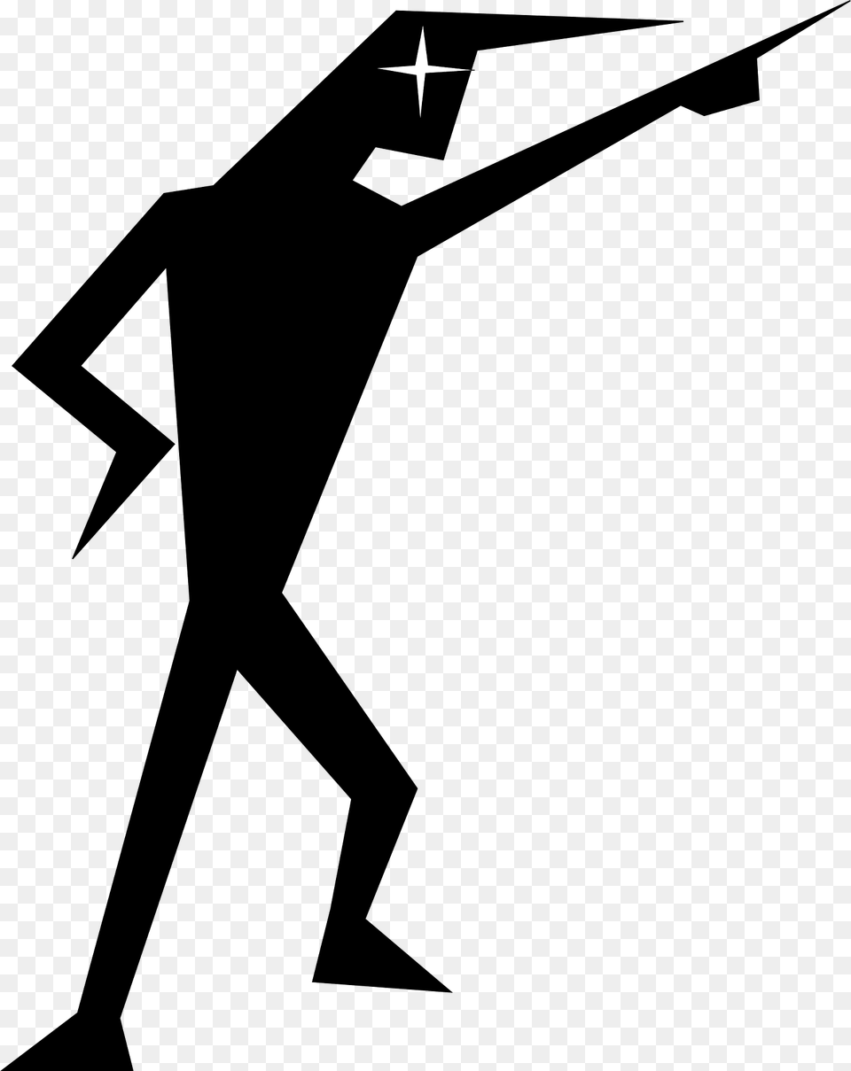 Man Clipart, Silhouette, Stencil, Cross, Symbol Png Image