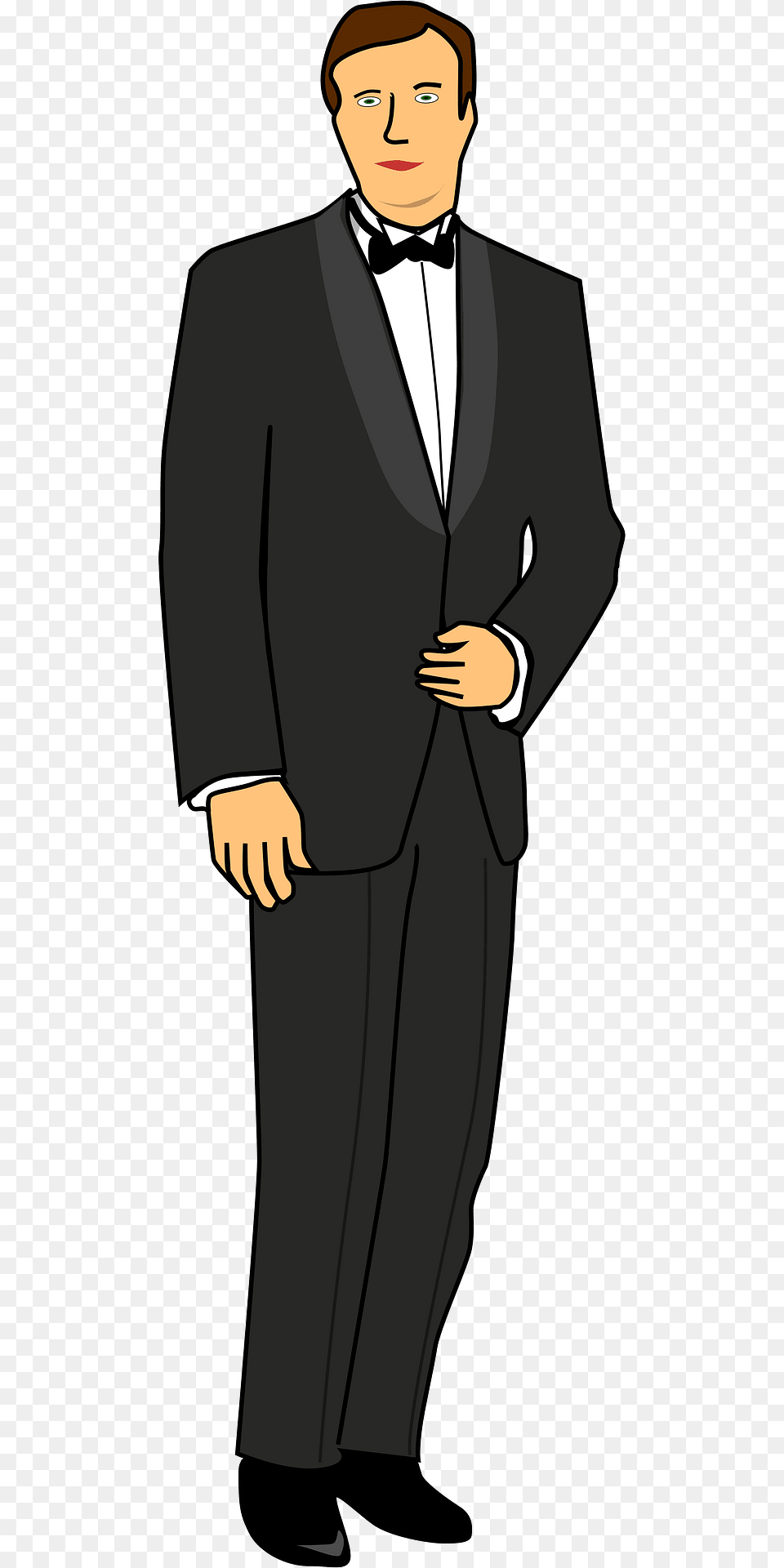 Man Clipart, Tuxedo, Clothing, Suit, Formal Wear Free Png
