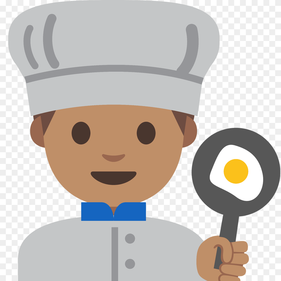 Man Cook Emoji Clipart, Face, Head, Person, Baby Free Transparent Png