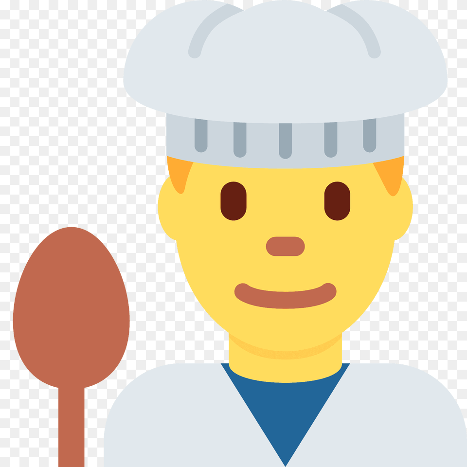 Man Cook Emoji Clipart, Spoon, Cutlery, Sweets, Food Free Transparent Png