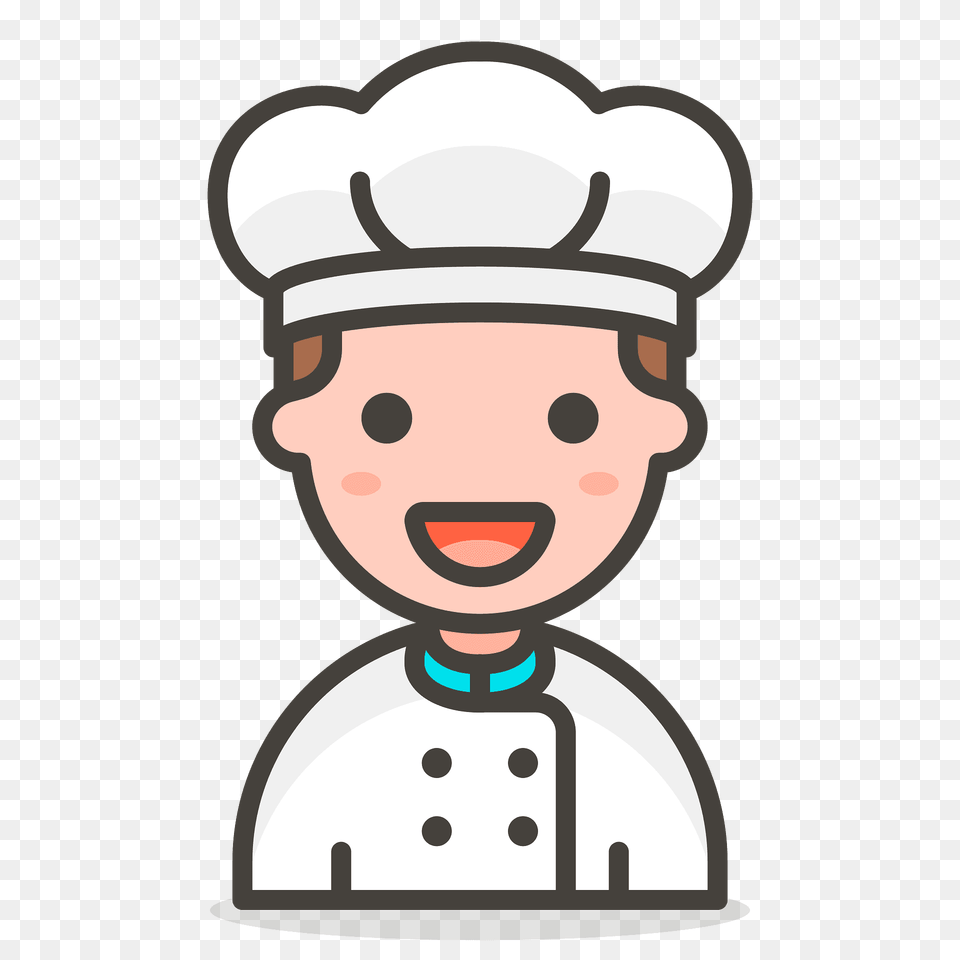 Man Cook Emoji Clipart, Face, Head, Person, Winter Free Png