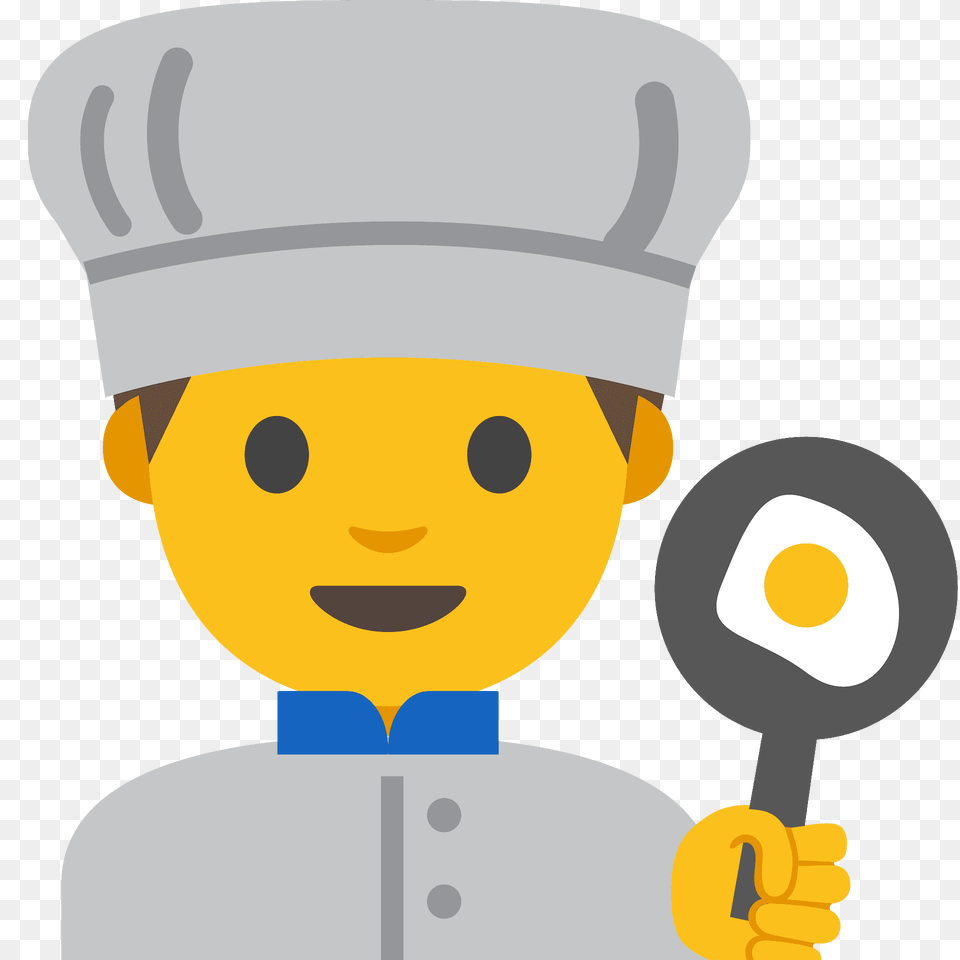 Man Cook Emoji Clipart, Cutlery, Face, Head, Person Png