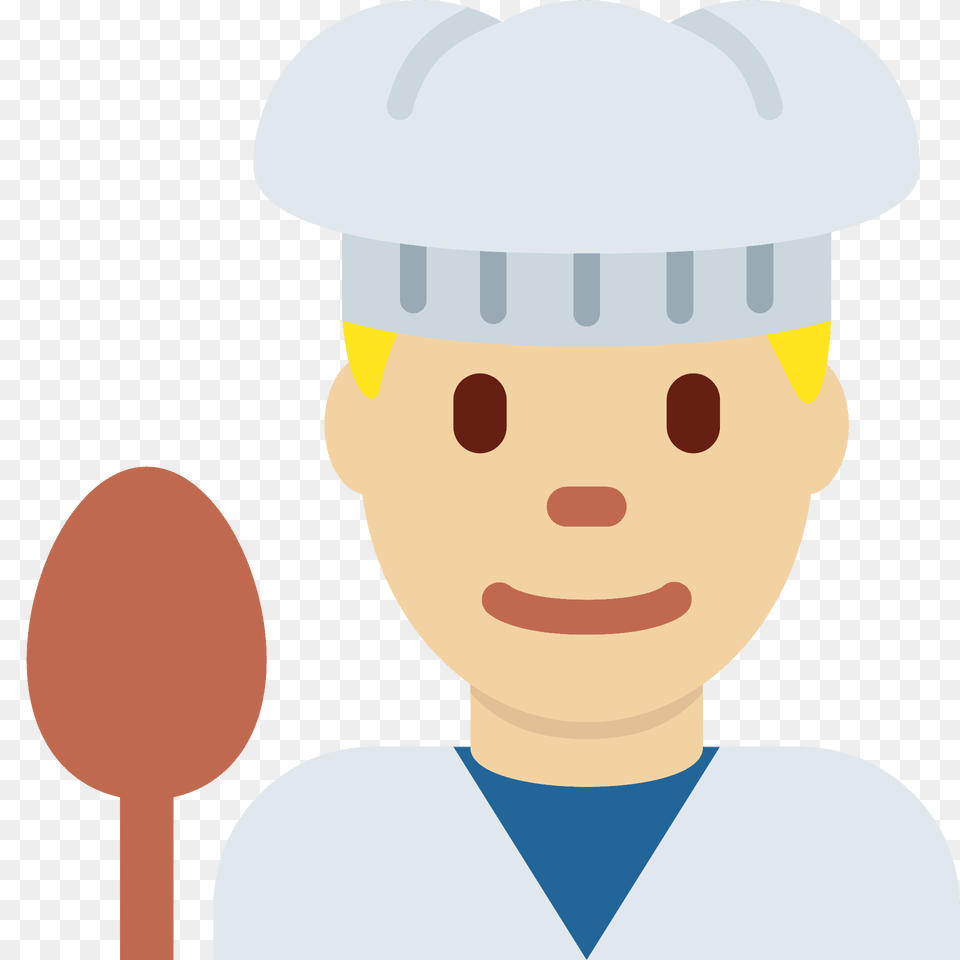 Man Cook Emoji Clipart, Cutlery, Spoon, Food, Sweets Free Transparent Png
