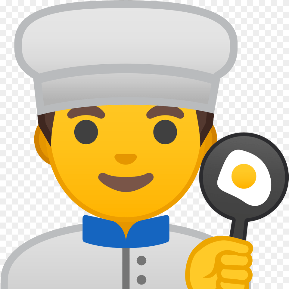 Man Cook Icon Cocinero Emoji, Cutlery, Spoon, Baby, Food Free Transparent Png