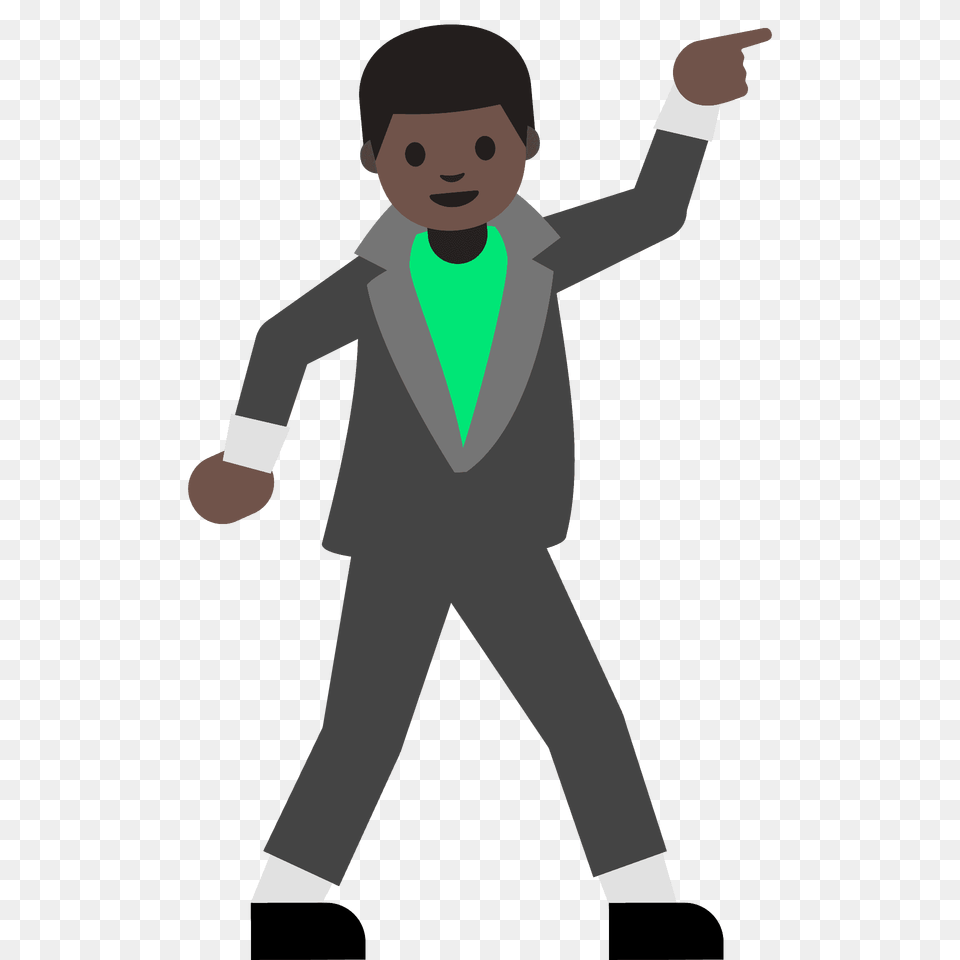 Man Dancing Emoji Clipart, Tuxedo, Clothing, Suit, Formal Wear Free Transparent Png
