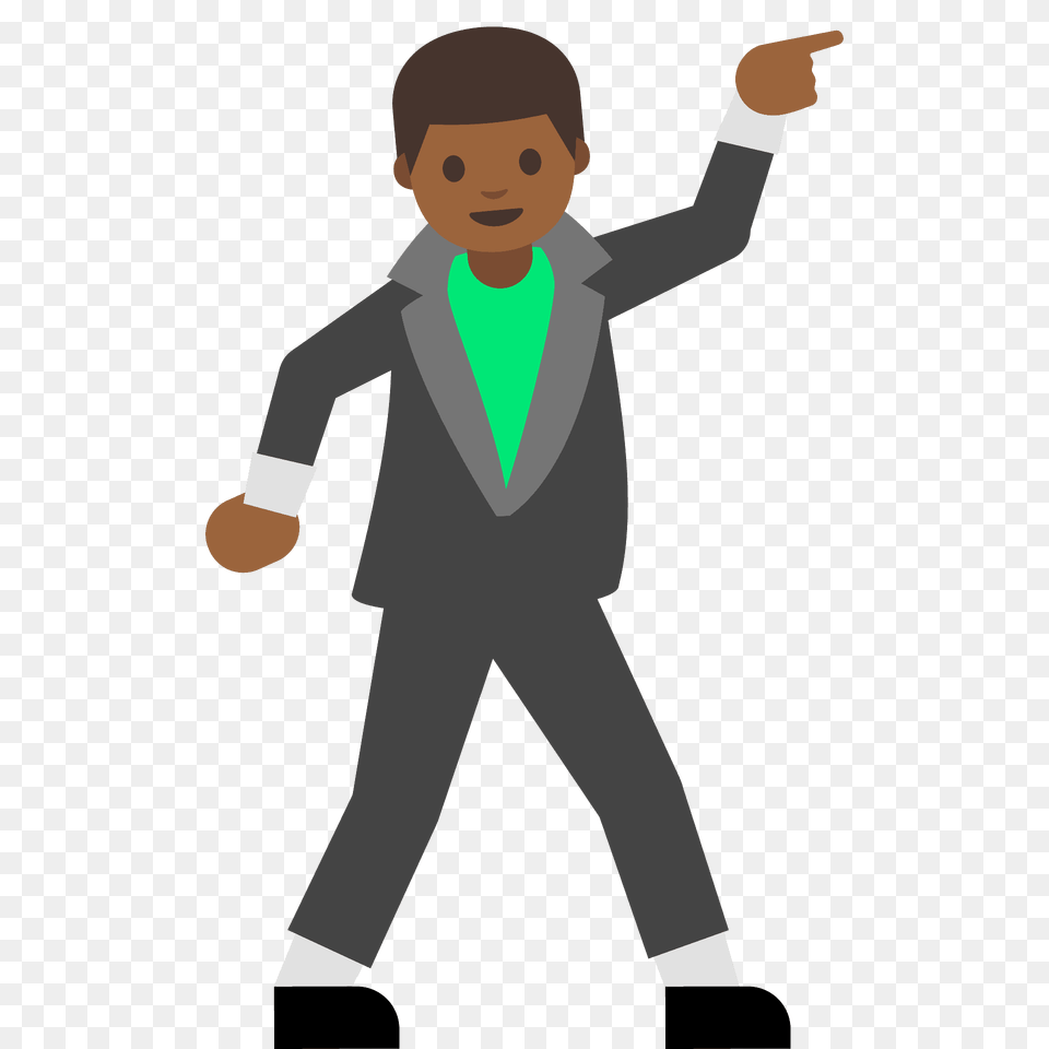 Man Dancing Emoji Clipart, Tuxedo, Formal Wear, Suit, Clothing Free Png