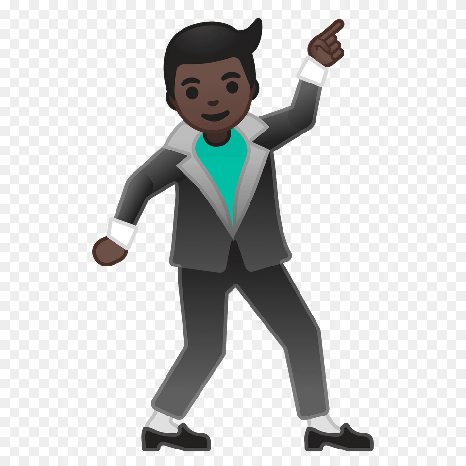 Man Dancing Emoji Clipart, Suit, Clothing, Formal Wear, Person Png