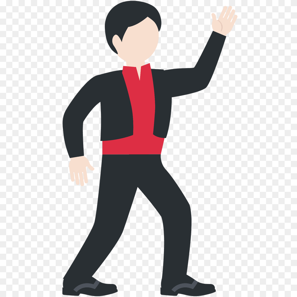 Man Dancing Emoji Clipart, Clothing, Formal Wear, Person, Suit Free Png
