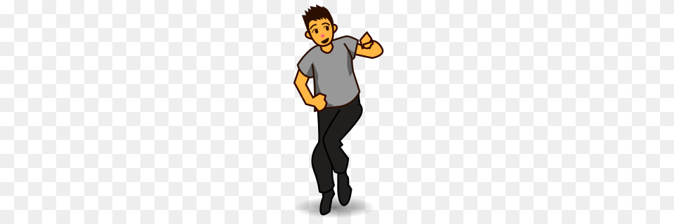 Man Dancing Emojidex, Person, Clothing, Long Sleeve, Sleeve Free Png Download