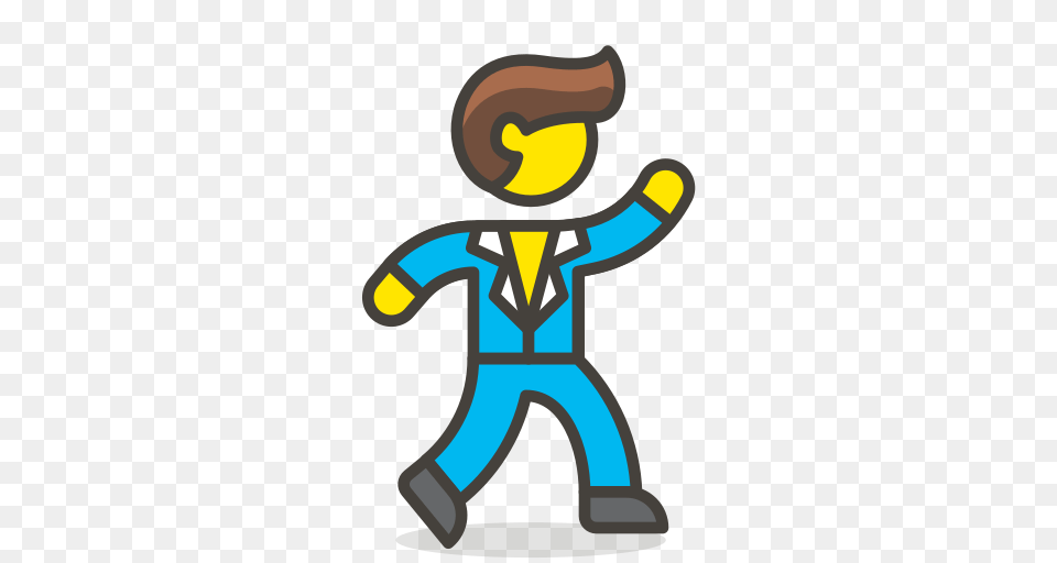 Man Dancing Icon Of Vector Emoji Free Transparent Png