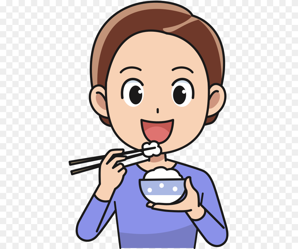 Man Eating Rice Medium Eat Clipart, Baby, Person, Face, Head Png
