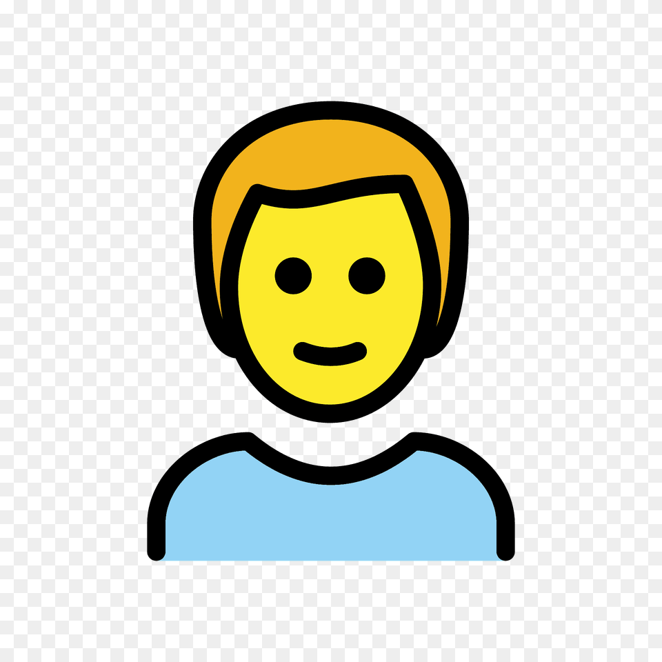 Man Emoji Clipart, Face, Head, Person, Photography Png Image