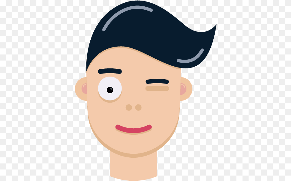 Man Face Emoji Messages Sticker 5 Clip Art, Baseball Cap, Cap, Clothing, Hat Png Image