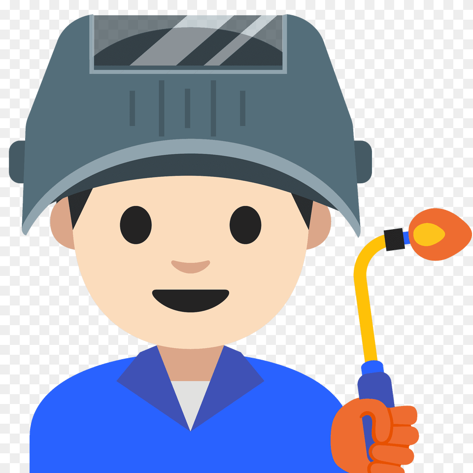 Man Factory Worker Emoji Clipart, Cap, Clothing, Hat, Baseball Cap Png