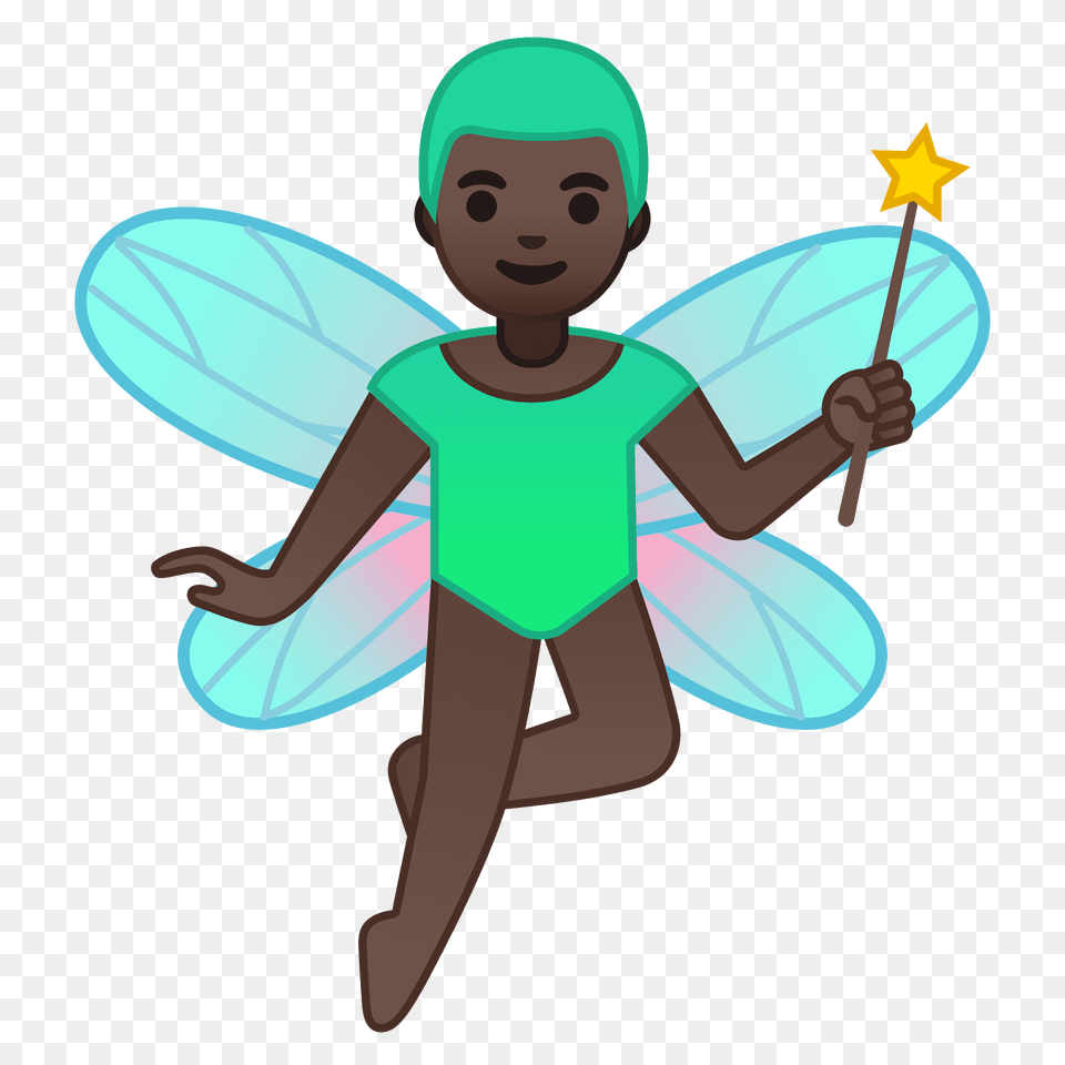 Man Fairy Emoji Clipart, Baby, Face, Head, Person Png