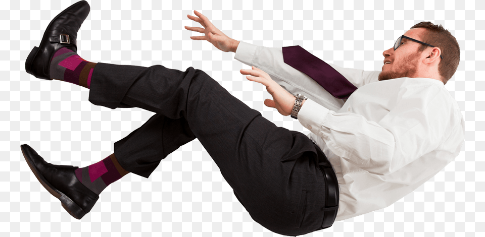 Man Falling Man Falling Down, Shoe, Clothing, Footwear, Person Free Png Download