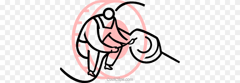 Man Fixing A Tire Royalty Vector Clip Art Illustration, Animal, Bee, Insect, Invertebrate Free Png