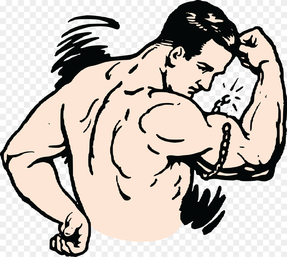 Man Flexing Clipart Clip Art Images, Adult, Male, Person, Face Png
